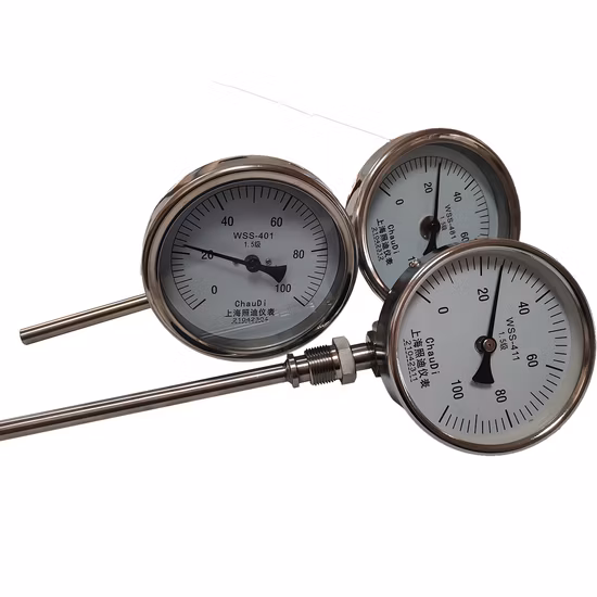 Bimetal Thermometer with Pointer 0-100c