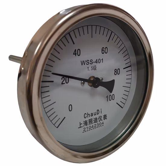 Bimetal Thermometer with Pointer 0-100c