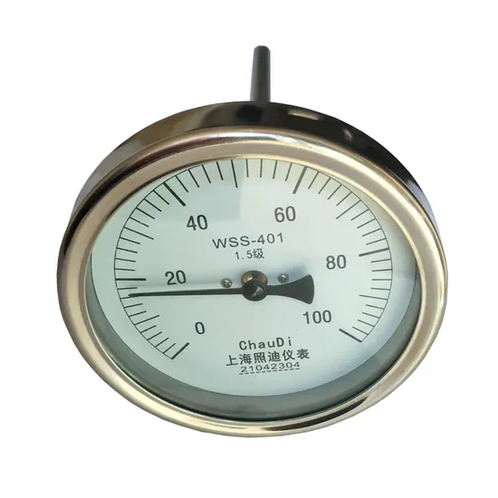 Bimetal Thermometer with Pointer 0-100c