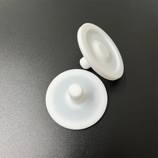 Pièces de rechange en PTFE à vis blanche, joints à membrane en PTFE pour pompes à valve, vente en gros